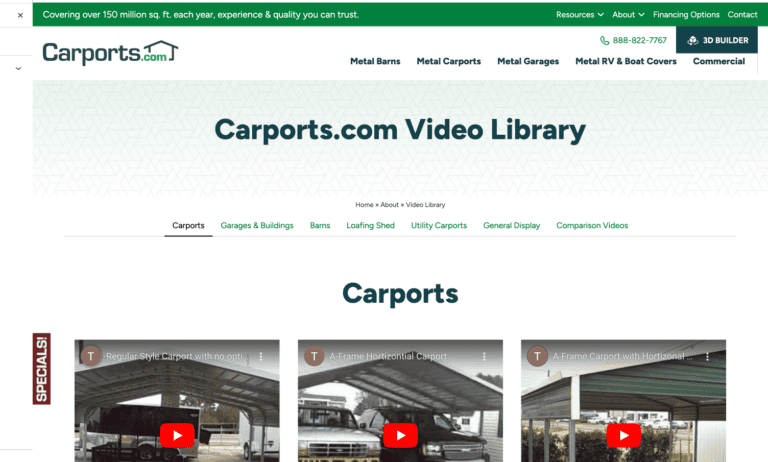 metal carports results after